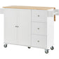 Rolling Mobile Kitchen Island