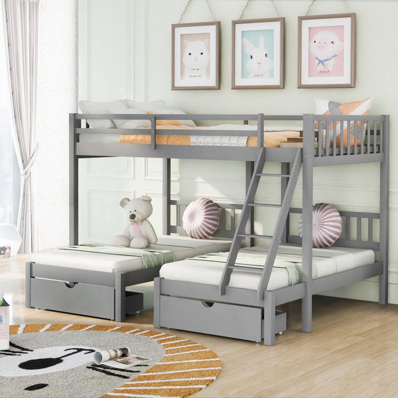 Full Over Twin Bunk Bed